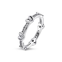 Anello Pandora Donna in Argento Zirconia 192496C01-48 - 192496C01-54